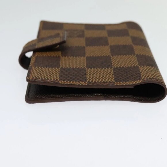 LOUIS VUITTON Damier Ebene Agenda Mini Day Planner Cover R20705 LV Auth 118844 - Picture 8 of 16